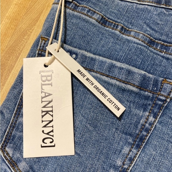 BLANKNYC Women’s High Waist Madison Crop Button Fly Jeans NWT size 25 - Picture 8 of 12